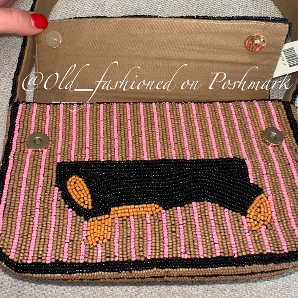 Price Firm - ANTHRO Fiona Beaded Bag - Dachshund - Picture 11 of 15